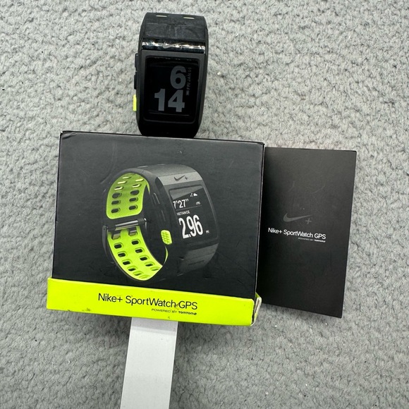 Nike Watch Black Volt Unisex Size SportWatch 2.2.0 SportWatch - Picture 7 of 16